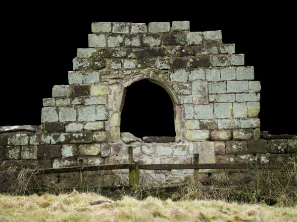 Old Castle wall window