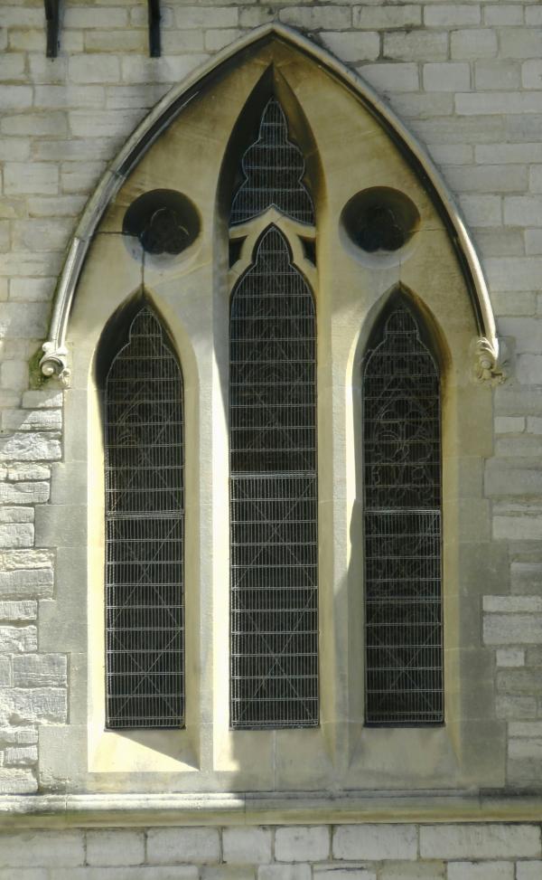 Old church window