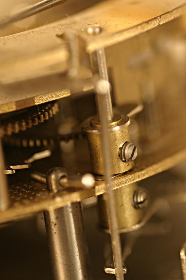 Old clock marcro shot