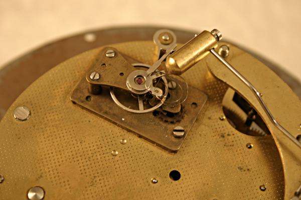 Old clock marcro shot