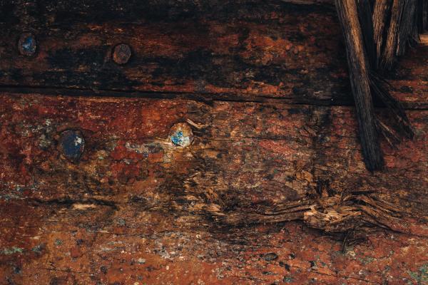 Old Dark Grunge Wood Texture