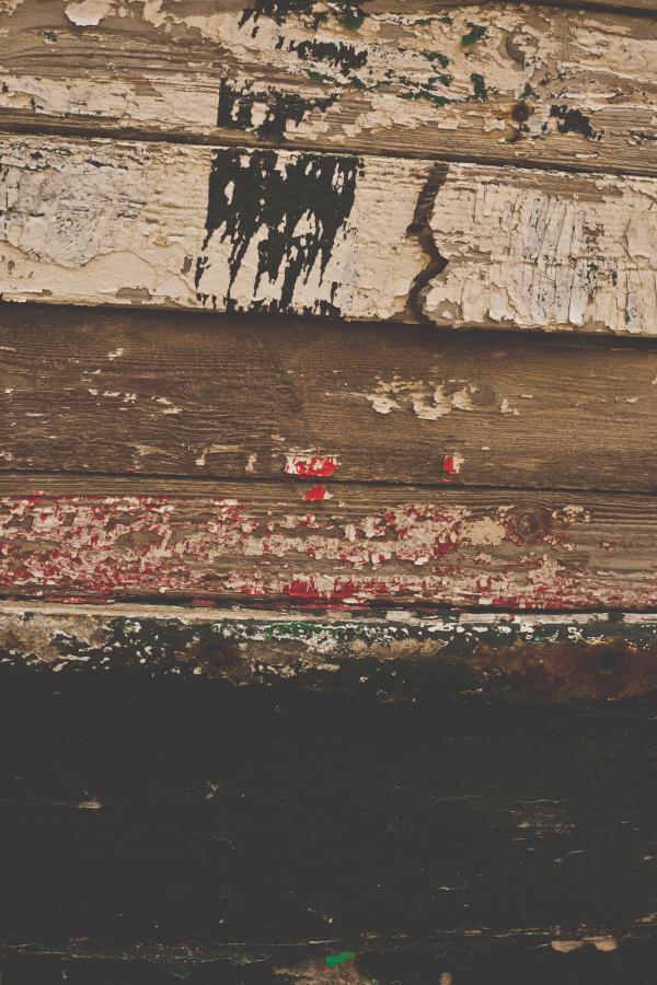 Old Painted Wood Texture