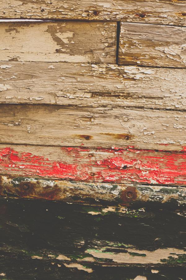 Old Painted Wood Texture