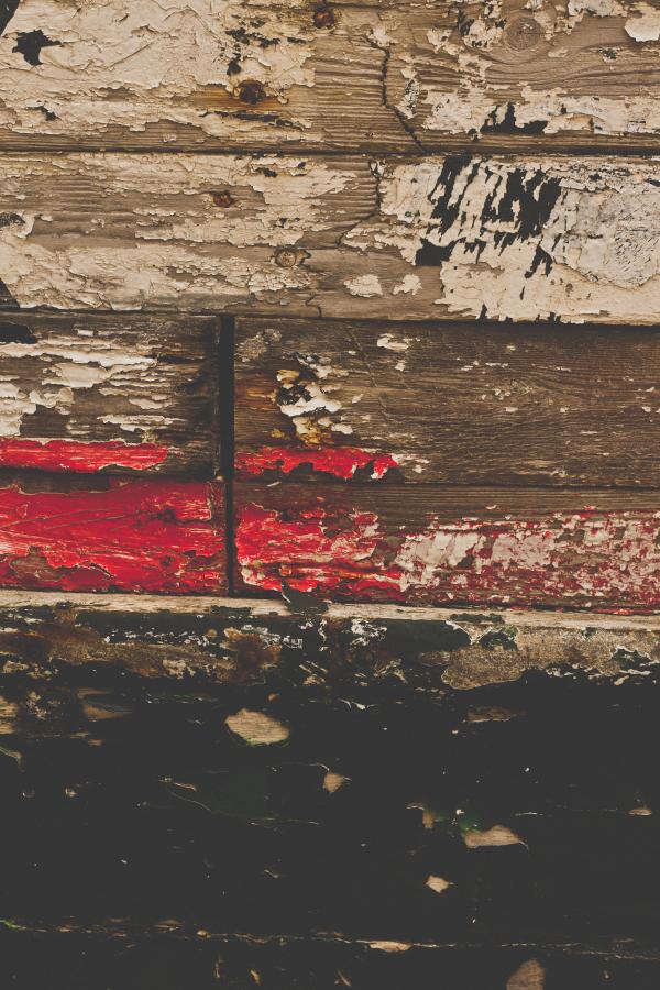 Old Painted Wood Texture