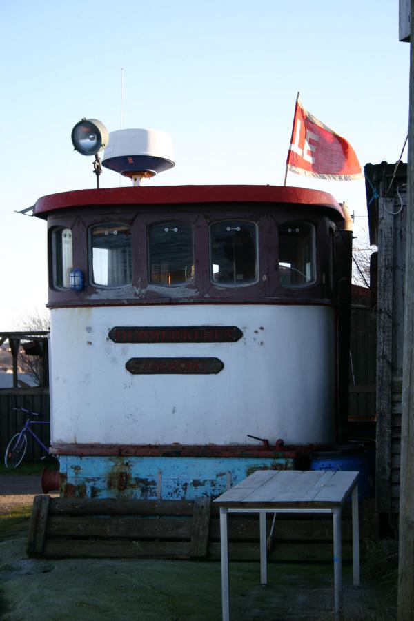 Old part of a boat