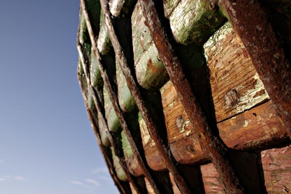 Old planks of wood