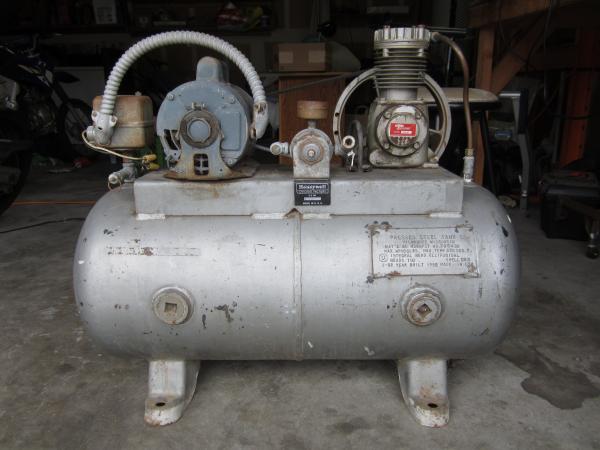 Old Rusty Compressor