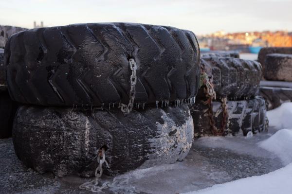 Old Tires for Wharf