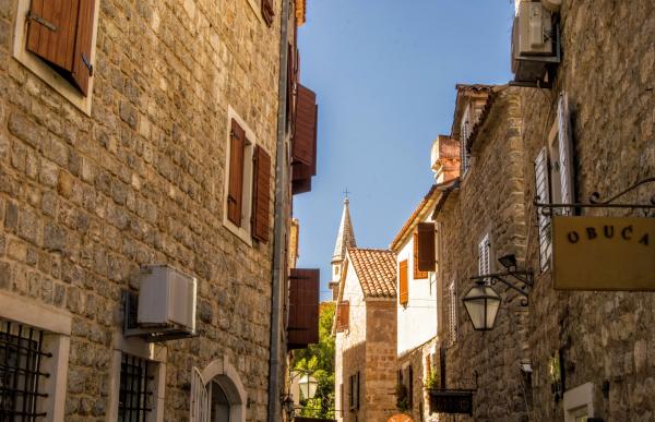 Old town of Budva, Montenegro