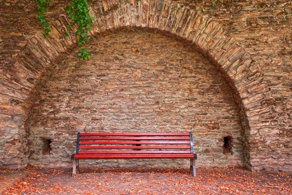Old World Bench - HDR