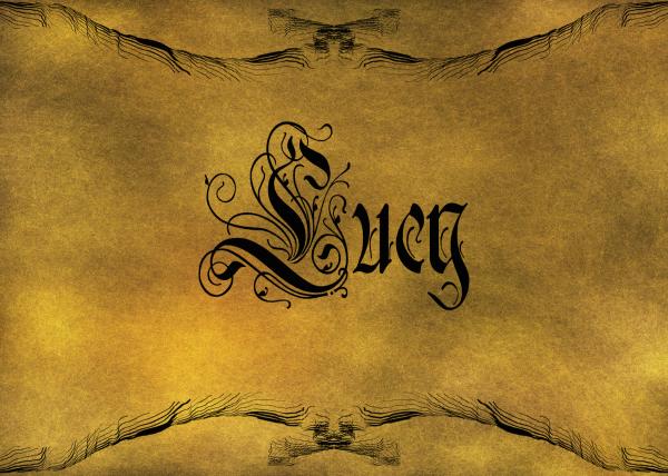 Old World Calligraphy