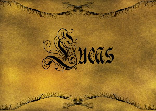 Old World Calligraphy