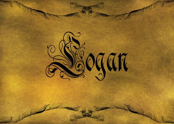 Old World Calligraphy