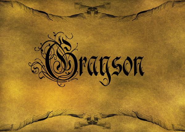 Old World Calligraphy