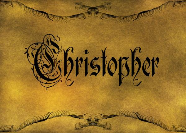 Old World Calligraphy
