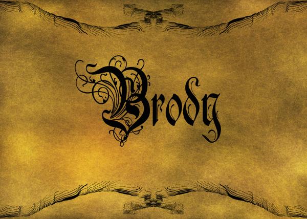 Old World Calligraphy