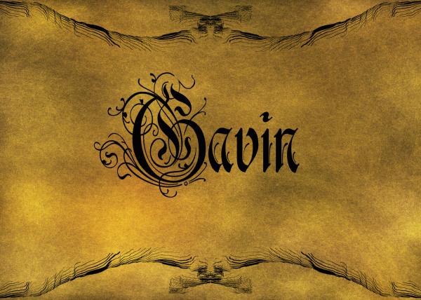 Old World Calligraphy