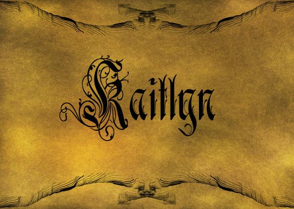 Old World Calligraphy