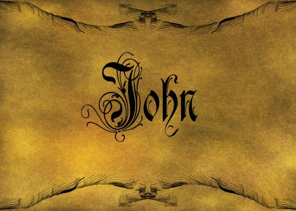 Old World Calligraphy