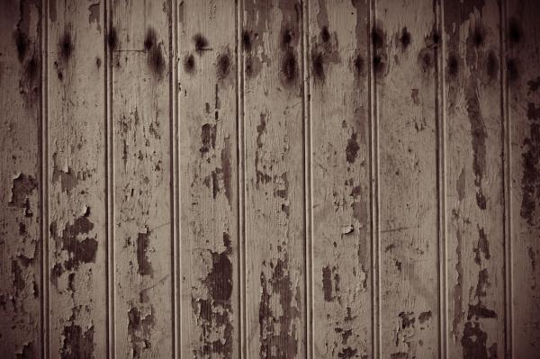 Old Worn Wooden Panels