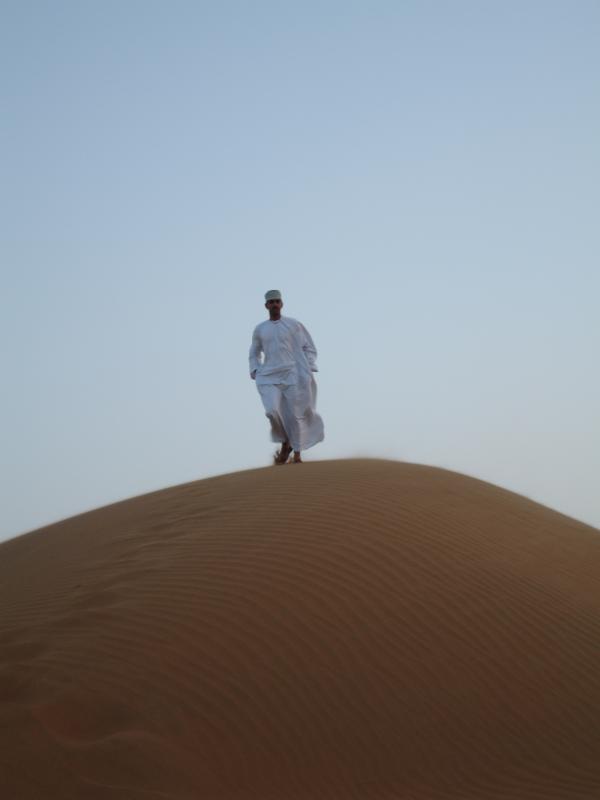 Oman desert people