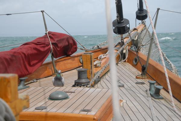 On boat