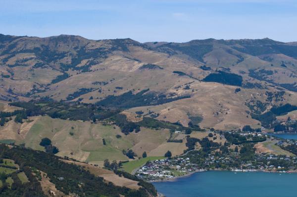 On the road to Akaroa