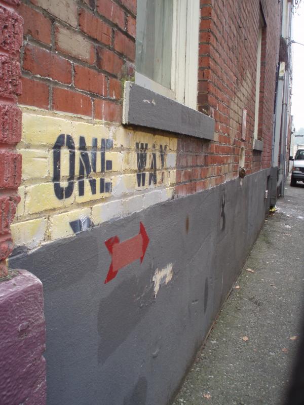 One way