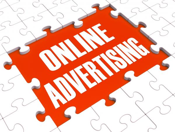 Online Marketing Puzzle Showing Websites' Advertisements