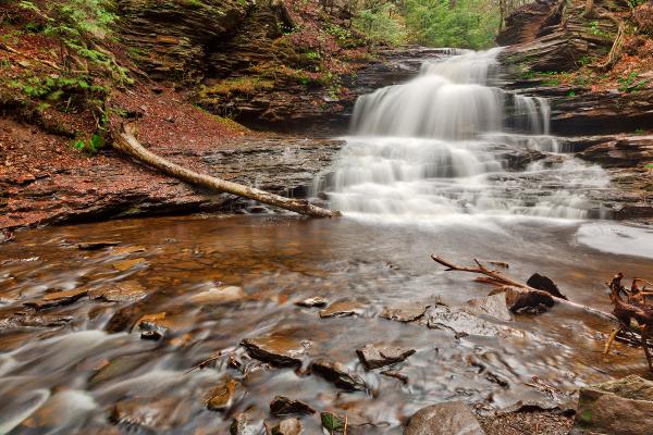 Onondaga Spring Falls - HDR