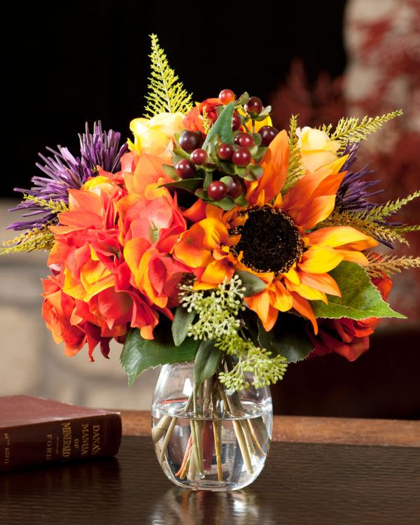 Orange Flower Arrangements