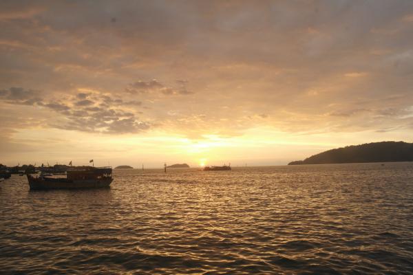 Orange Sky at Sunset
