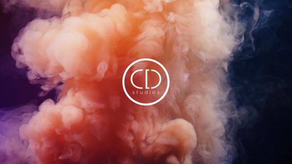 Orange smoke