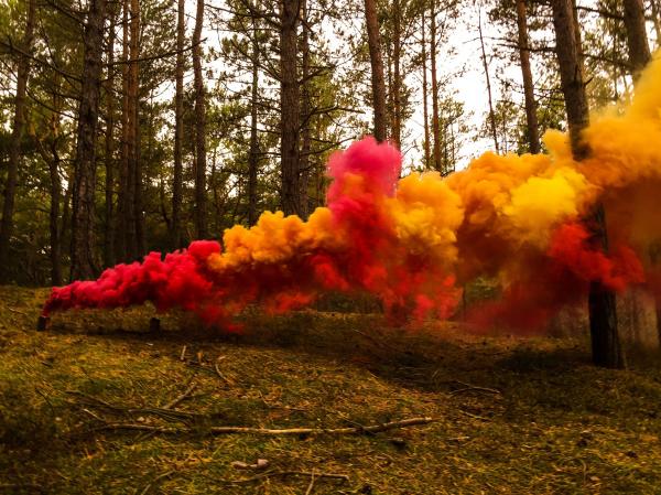 Red smoke