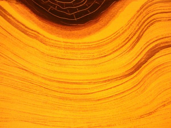Orange Wood Grain Background