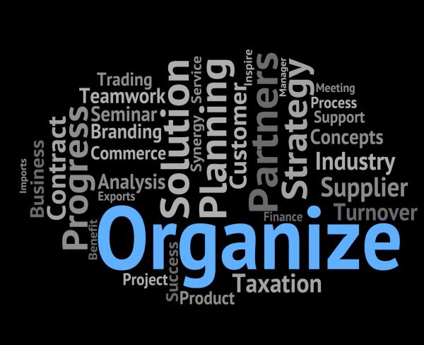 Organize Word Means Manage Structure And Words