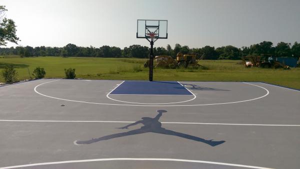 Outdoor Basketball Court