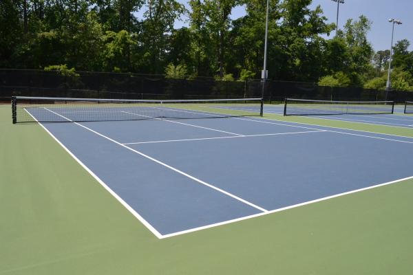 Outdoor Tennis Court