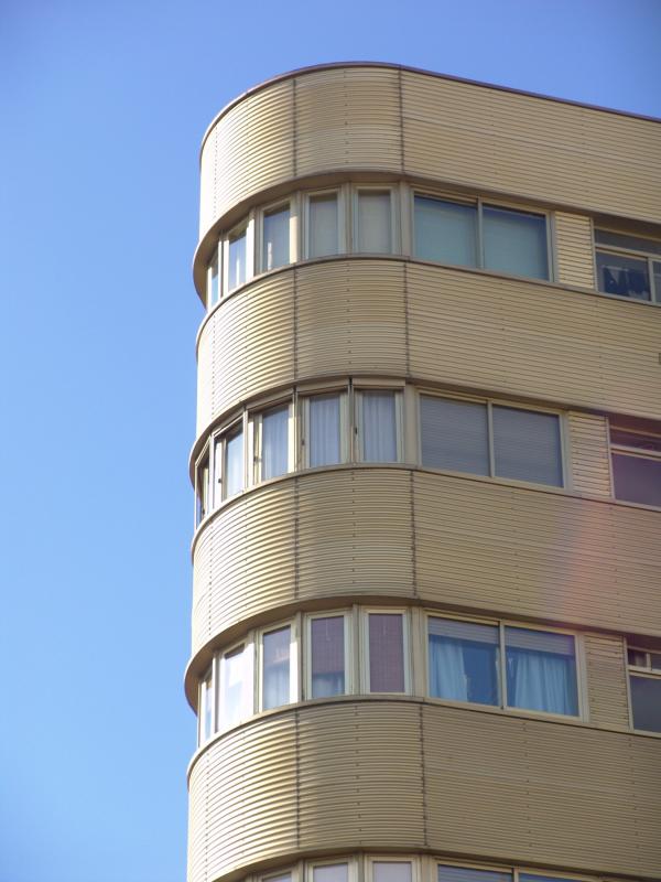 Oval building