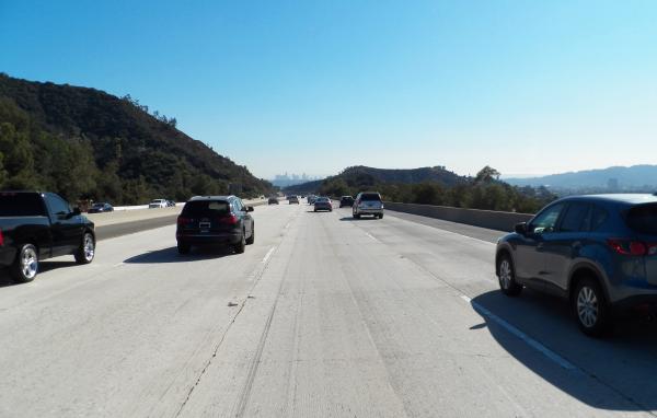 Over the hill to LA