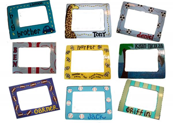 Painted frame