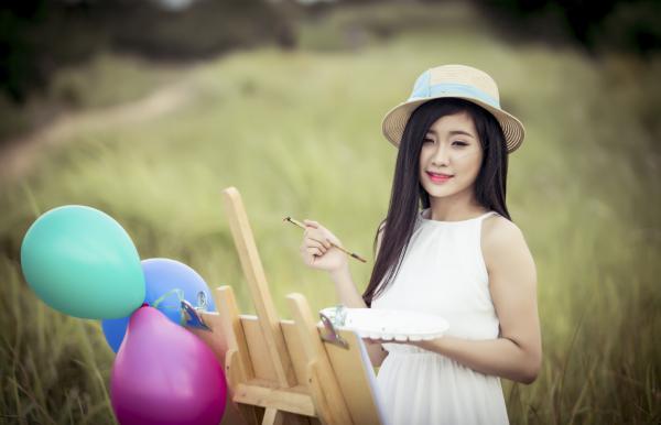 Painting in the field