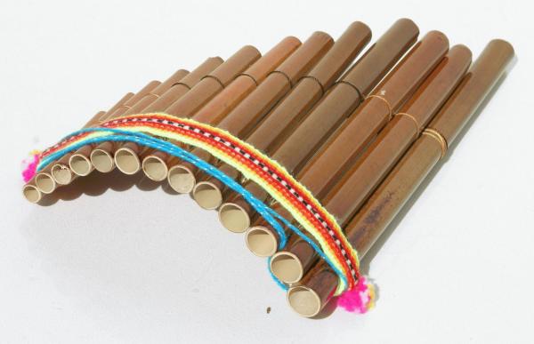 Pan flute pipes