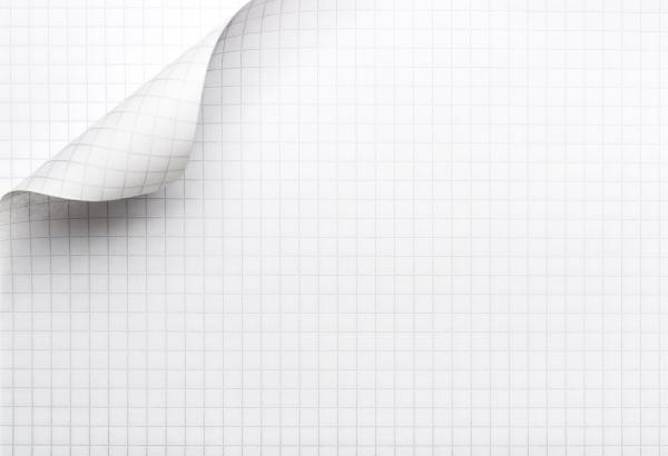 Paper page with curl
