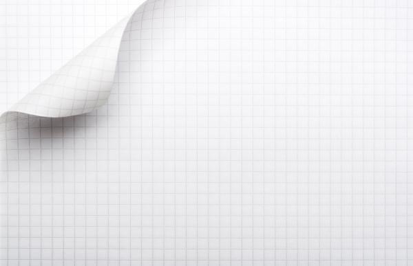 paper, turn, white