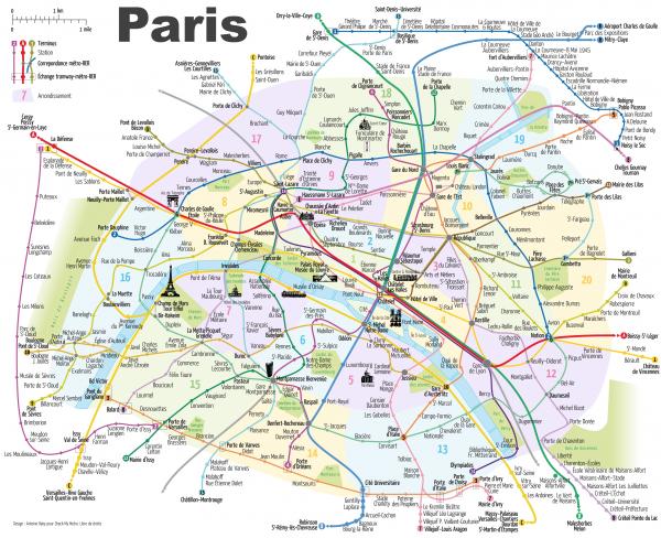 Paris Map