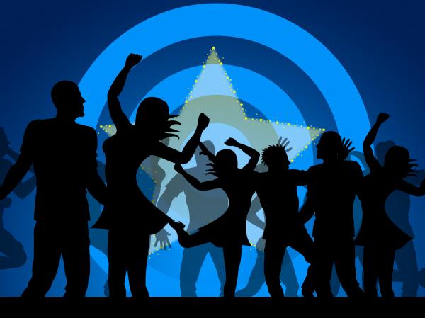Party Dancing Shows Celebration Nightclub And Discotheque