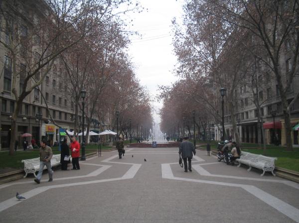 Paseo Bulnes, Santiago