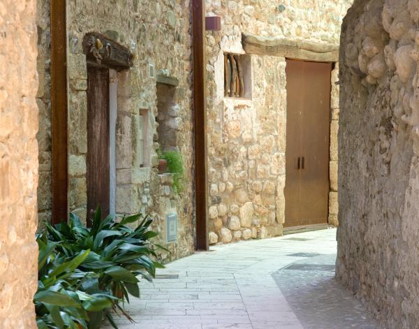Passage In A Medieval Town