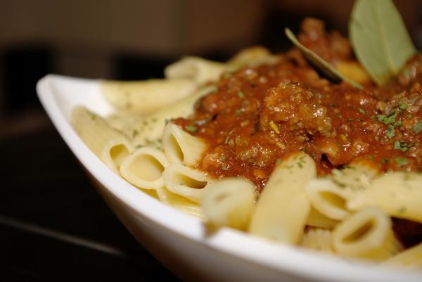 Pasta with tomato